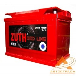 Аккумулятор 62 Ач ZUTH Red Line обратный